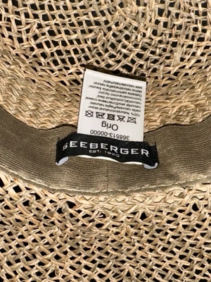 Eleganter Seeberger Damen-Sonnenhut "Föhr" - Gr. M - Natur  Beige - neu Bild 5