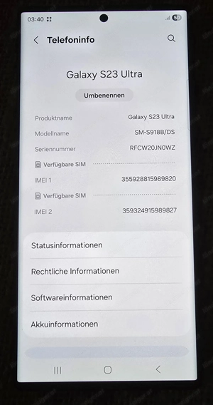Samsung Galaxy s23 ultra Bild 4