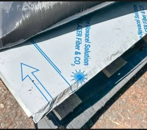 Edelstahl Blech 3mm gebürstet  Bild 2