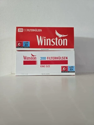 Winston King Size Filterhülsen 200 Stk. pro Pkg.
