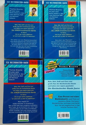 Thomas Brezina  -  Die Knickerbocker-Bande Junior  Bild 2