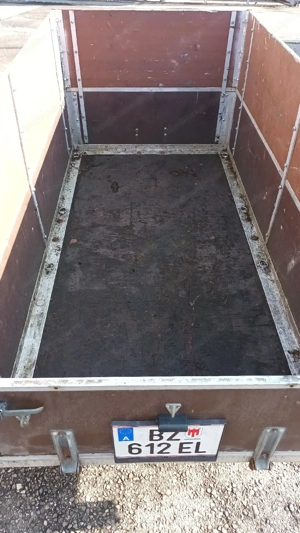 Huber gebremster Anhänger 800kg Bild 5