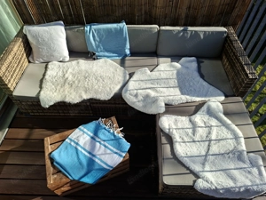 Rattan Lounge zu verkaufen  Bild 2