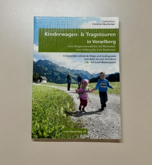 Buch: Kinderwagen- & Tragetouren in Vorarlberg