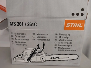 Stihl Motorsäge MS 261 CM   NEU ! Bild 3