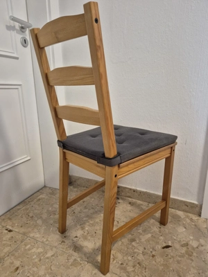 IKEA Jokkmokk Stühle (4 stk) mit Kissen Bild 5