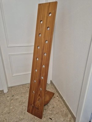 Weinregal aus Massivholz, Lärche geölt Bild 6