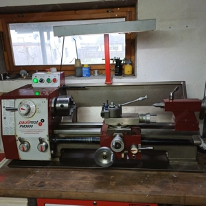 Tischdrehbank mit viel Zubehör