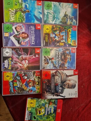 Nintendo Switch 2+ Spiele+ Extra  Bild 4