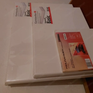 Achtung Künstler - Leinwände auf Keilrahmen in Originalverpackung für Acryl, Aquarell, Öl usw.  Bild 3