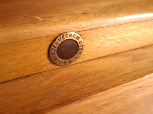 Schöne Vitrine vom Hersteller Soennecken aus Bonn | 1920 1930 | Vintage Bild 6