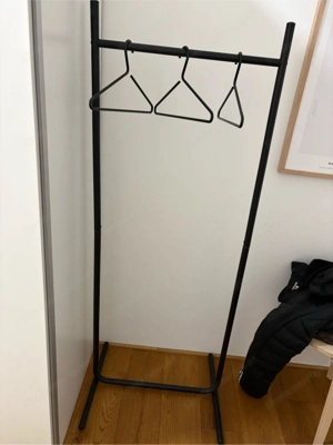Kleiderständer Garderobe mit 3 Kleiderbügel