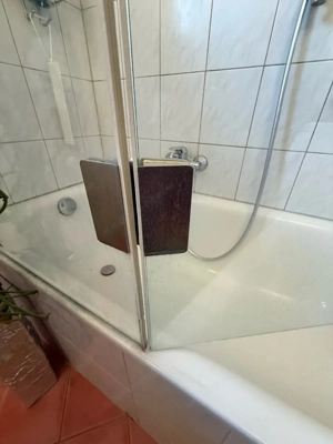 Glas Duschwand für Badewanne