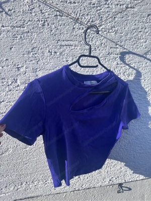 Crop Top Lila Bild 3