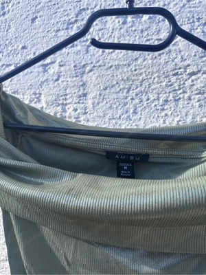 Gold Top schulterfrei Bild 2