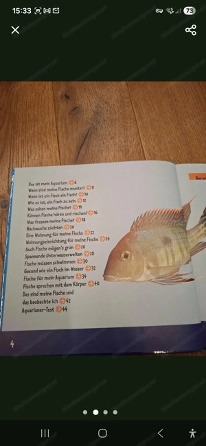 Kinderbuch Aquarium  Bild 3