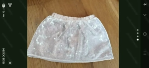 Glitzer-Rock mit Pailletten Gr. 82-98