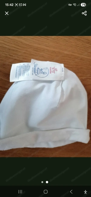Mütze, Kappe von Sterntaler mit Baumwollfütterung Gr. 47 cm Bild 2