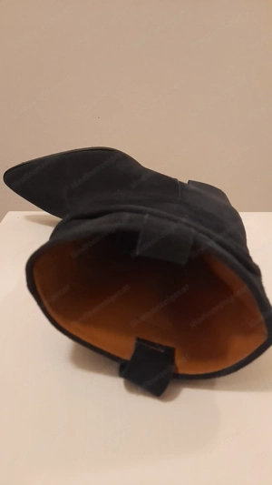 Stiefelette dunkelblau in Sondergröße - Untergröße - 34 Bild 4
