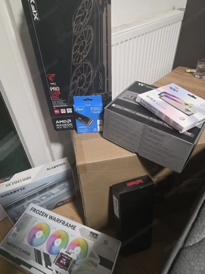 ultra stark Gaming PC ryzen 9 9950x3d 9700x xfx 7000mhz ddr5 Bild 3