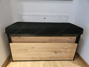 Garderobe Paneel und Sitzbank Bild 2