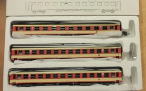 Jägerndorfer JC90402, 3-tlg. Set Reisezugwagen UIC-X ÖBB (H0, DC) - NEU&OVP Bild 3