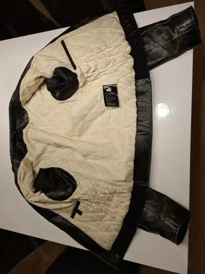 Hellfire Lederjacke - Echtleder - Größe M - Biker  Racing Style Bild 2