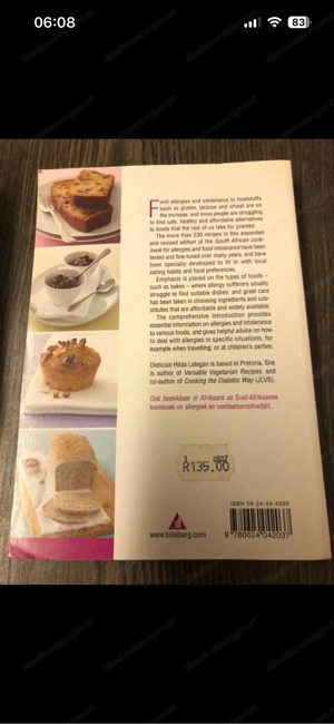 South african cookbook for allergies and food intolerance Bild 2