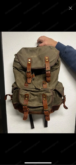 Rucksack grünton Bild 2