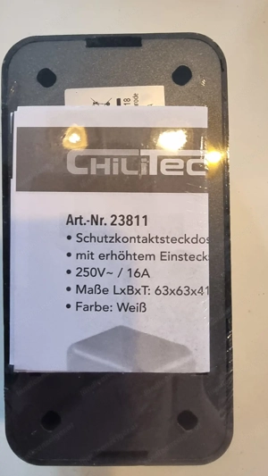 Aufputz Steckdosen & Schalter Aufputz - Neu & Unbenutzt 8 Stk. Bild 3