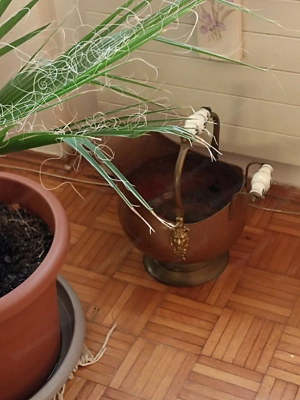 Kupfer jugendstil  gefäss Bild 2