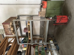 Schwerlast Regal ca. 200 x 300 cm Industrie Qualität Sehr stabil metall werkstatt werkzeug maschine  Bild 3