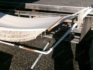 Hängematte mit Metallgestell  Bild 4