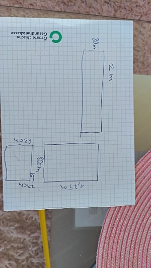 Sofa laut Abbildung ohne kissen Bild 2