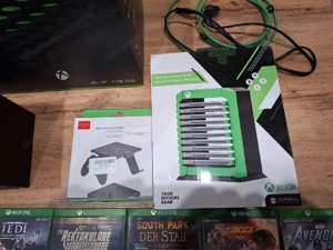 Microsoft Xbox Series X 1TB konsole - mit 7 Spiele und Zübehörpaket  Bild 3