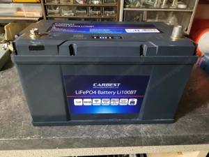 CARBEST LiFeP04 Battery Li100BT Bild 2
