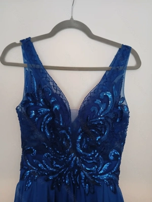 Ballkleid Royal blau Bild 2
