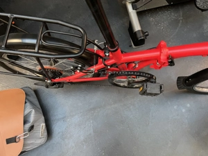 Klappfahrrad Faltrad Klapprad für Zug oder Camping 6-Gänge wie neu Oxylane