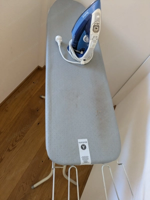 Bügelbrett mit oder ohne Bügeleisen zu verschenken Bild 3