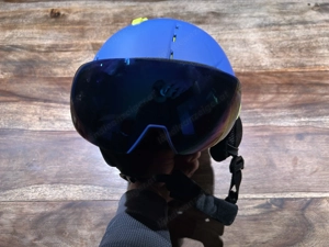 Schihelm für Kinder Größe 48-51 samt Schibrille  Bild 2
