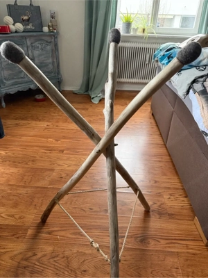 Handpan - Schwemmholzständer (ohne Handpan!) Bild 2