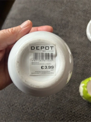 Osterset: 3 Depot Dekoeierschalen + Eierhalter Bild 2