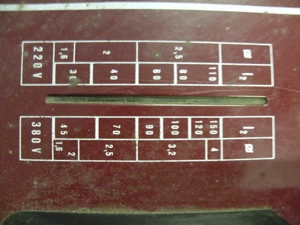 Elektroden Schweiß Gerät umschaltbar 230 oder 400 V  Bild 7