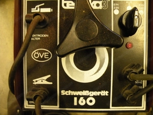 Elektroden Schweiß Gerät umschaltbar 230 oder 400 V  Bild 9