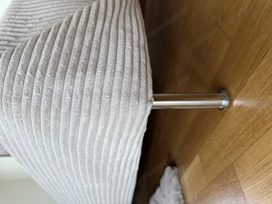 Sofa mit beigem Kordstoff - sehr gepflegt Bild 3