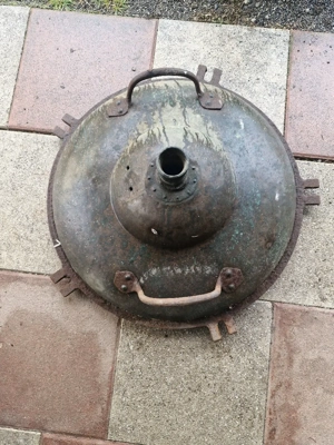 Kupfer Deckel  Bild 2