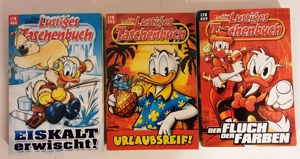 Lustiges Taschenbuch 392, 459, 463