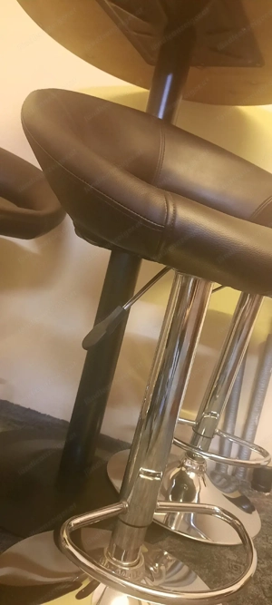 Barsesselset aus Kunstleder Bild 3