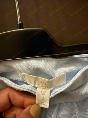 Rock Tüll hellblau Bild 2