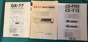 Akai GX-77 Stereo Tape Deck  Bild 6